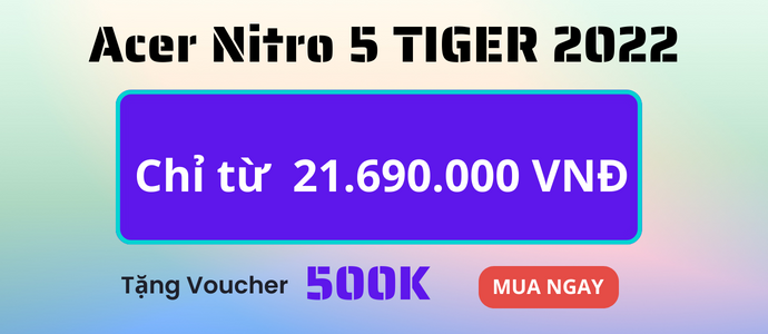 Acer Nitro 5 2022 Tiger - Laptopgaming