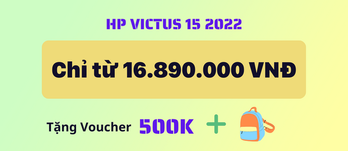 HP Victus 15 2022 - Laptop gaming