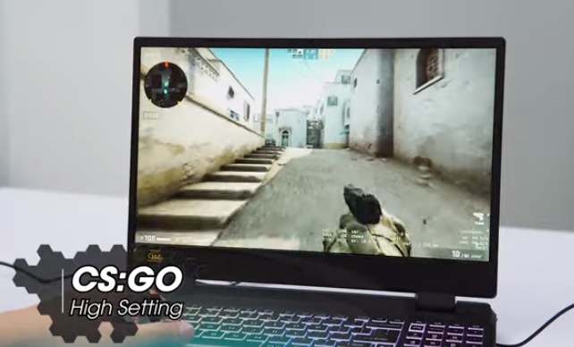 Test game Acer Nitro 5 2022 với tựa game CSGO
