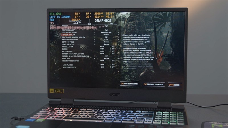Kết luận - Test game Acer Nitro 5